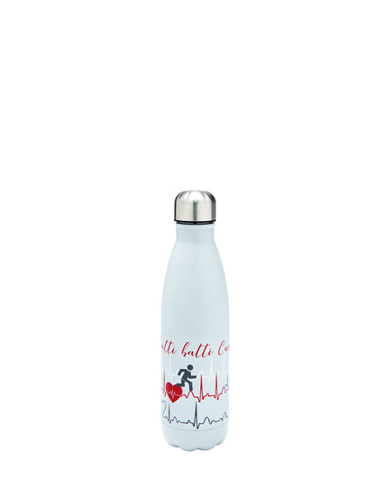 BOTTIGLIA TERMICA 5OOML C/CHIUERM D.ASS INOX/PP DISP12P BRANDANI