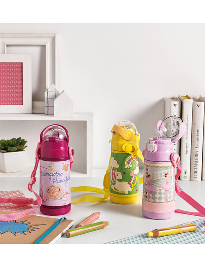 BOTTIGLIA TERMICA BABY 350ML INOX/ABS C/CAN PP DEC AS DIS 12