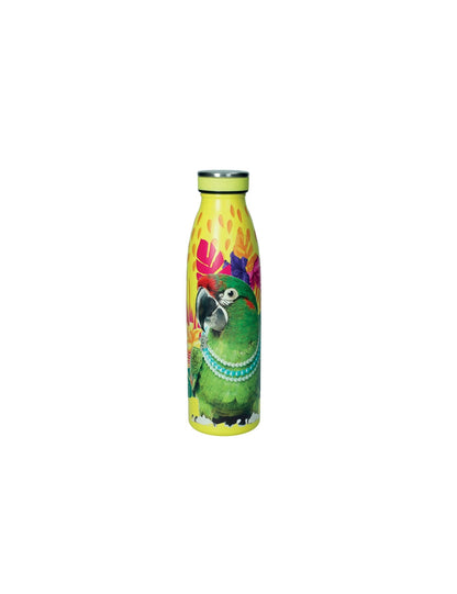 BRANDANI BOTTIGLIA TERMICA FUNNY ZOO 500ML C/CHIUS ERM SOGG.ASS INOX/PP DISP12P