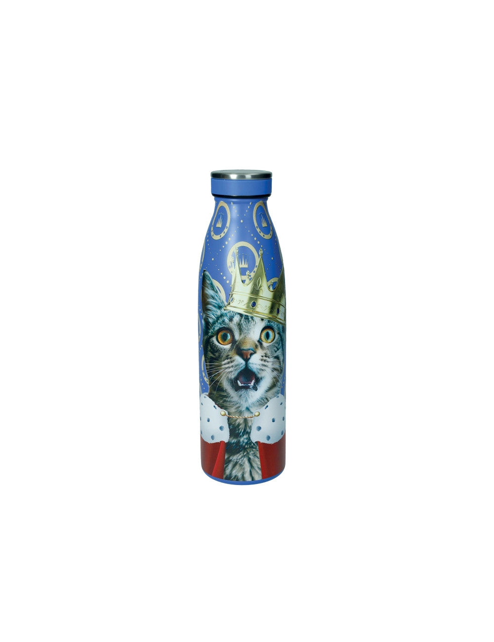 BRANDANI BOTTIGLIA TERMICA FUNNY ZOO 500ML C/CHIUS ERM SOGG.ASS INOX/PP DISP12P