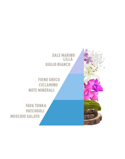 HOROMIA Ricarica per Diffusore a Bastoncini Brezza minerale 500ml
