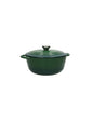 CASSERUOLA COCOTTE VERDE GHISA SMALTATA 4 LT - BRANDANI