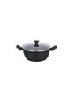 CASSERUOLA SHUTTLE FORGIATA NERA C/RIVESTIMENTO ANTIAD ILAG XERADUR CER/AL/BACHELITE C/COPERCHIO VET