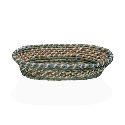 CESTINO BIANCO E BLU 35 CM - VERSA