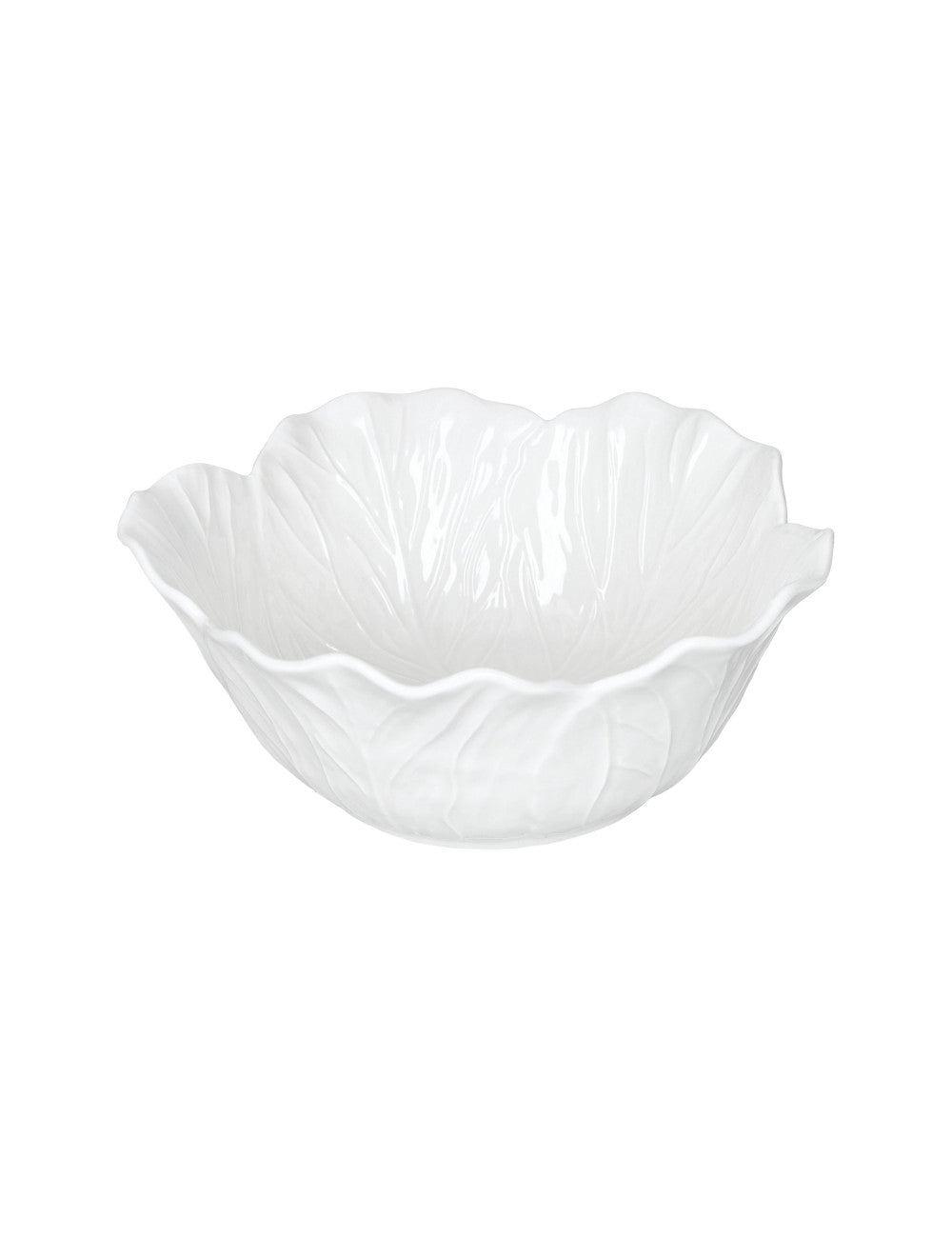 BRANDANI CIOTOLA FOGLIA VEGAN BIANCO PORCELLANA