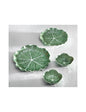 CIOTOLINA FOGLIA VEGAN VERDE SET 2 PZ PORCELLANA