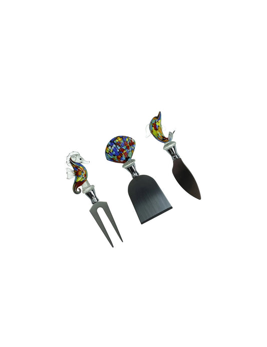 COLTELLI FORMAGGIO SEA SET 3 PEZZI