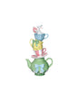 CONIGLIUCCIO TEA TIME RESINA - BRANDANI