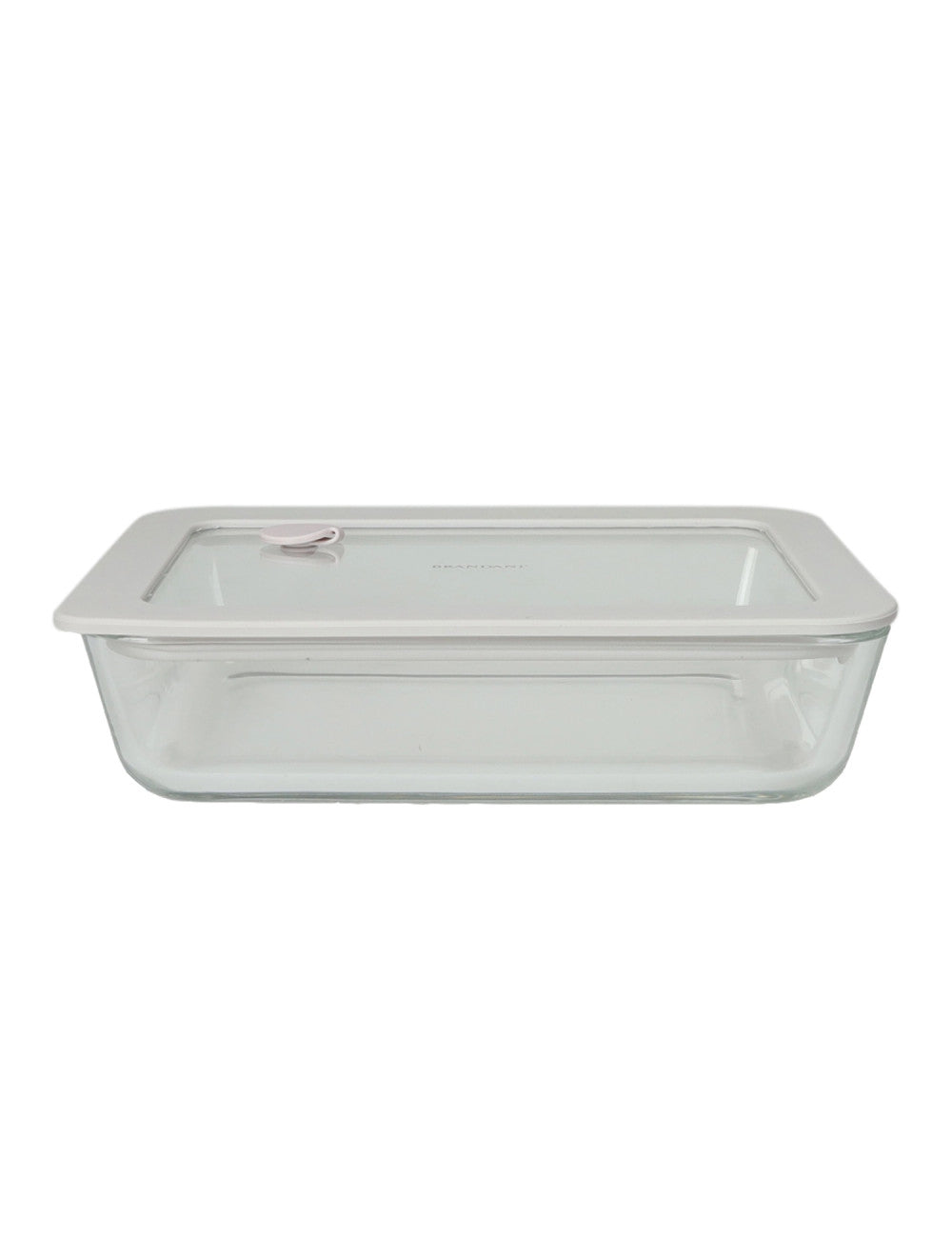 CONTENITORE ERMETICO TORTORA VETRO/SILICONE