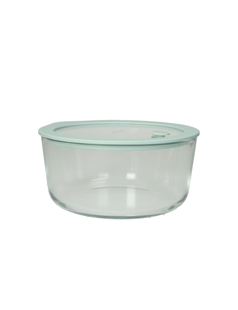 CONTENITORE ERMETICO VERDE SALVIA VETRO/SILICONE