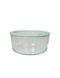CONTENITORE ERMETICO VERDE SALVIA VETRO/SILICONE