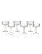 COPPA CHIC DECORI ASSORTITI SET 6 PZ VETRO BRANDANI