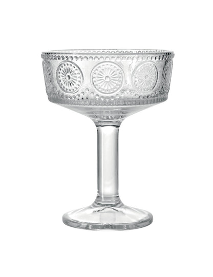 COPPA CHIC DECORI ASSORTITI SET 6 PZ VETRO BRANDANI