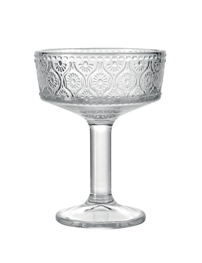 COPPA CHIC DECORI ASSORTITI SET 6 PZ VETRO BRANDANI