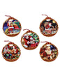 DECORATION CHRISTMAS SOGGETTI ASSORTITI CERAMICA/SUGHERO - BRANDANI