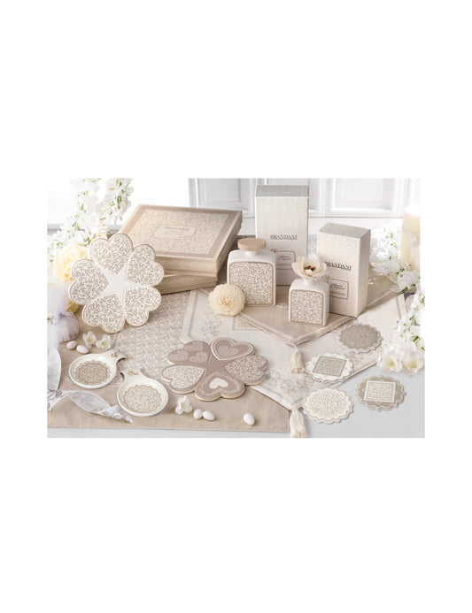 DECORATION RICCIOLI DI FATA CUORE CERAMIC/SUGHERO BRANDANI