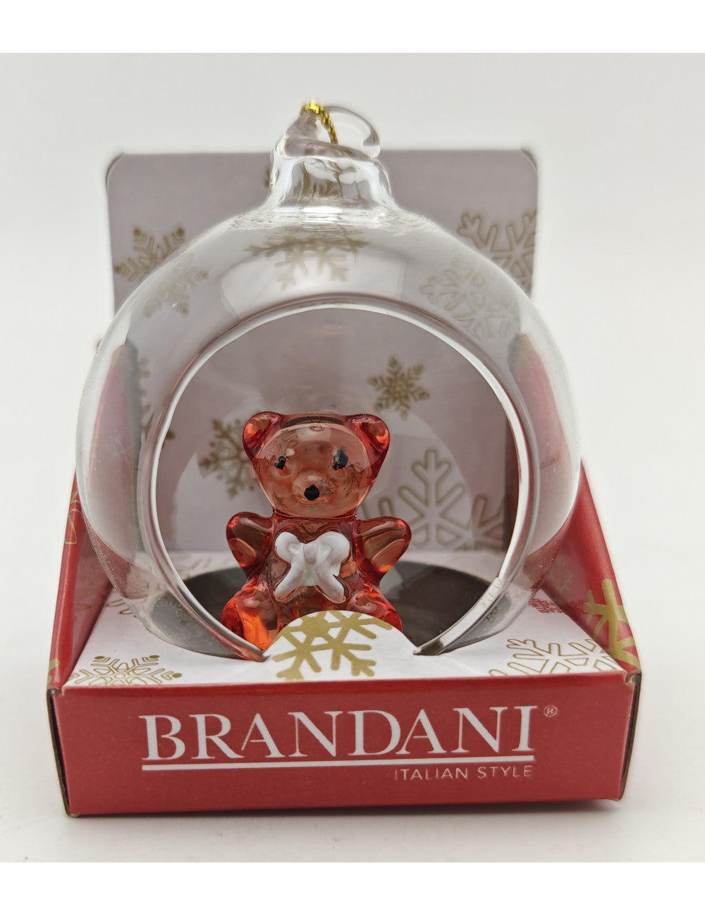 DECORATION PALLINA SOGGETTI ASSORTITI VETRO DISP 12 PZ BRANDANI