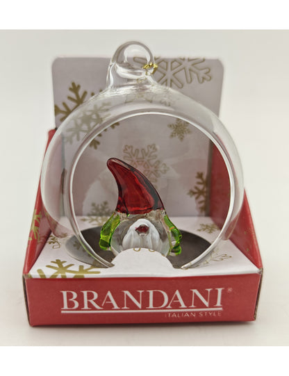 DECORATION PALLINA SOGGETTI ASSORTITI VETRO DISP 12 PZ BRANDANI