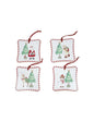 DECORATION RACCONTI SET 4 PZ CERAMICA/SUGHERO BRANDANI