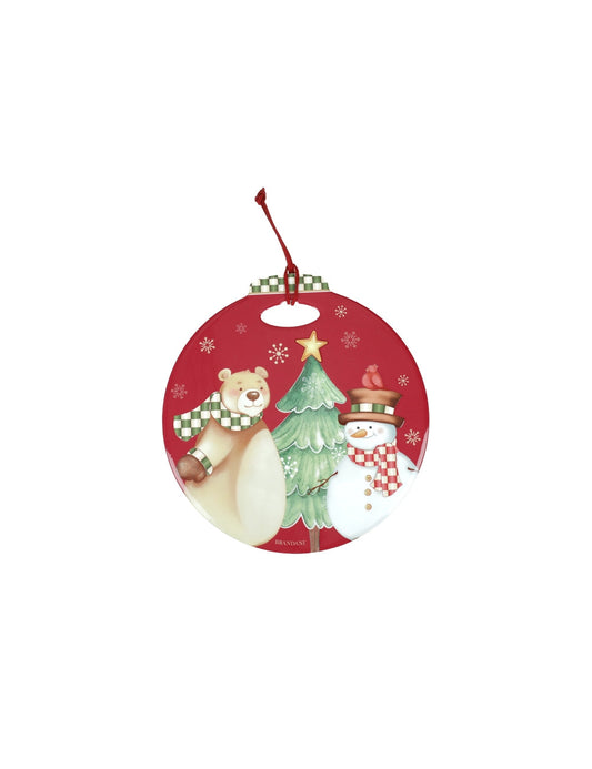 DECORATION RACCONTI SFERA ROSSO CERAMICA/SUGHERO BRANDANI