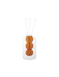 DIFFUSORE DI FRAGRANZA BUBBLE AMBRA VETRO C/BASTONCINI FIBER WOOD