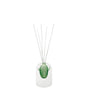 DIFFUSORE DI FRAGRANZA CACTUS GREEN VETRO C/BASTONCINI FIBER WOOD BRANDANI