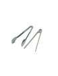 DOPPIA PINZA ALIMENTARE A INCASTRO TORTORA INOX/NYLON/PP