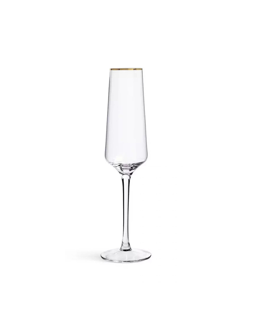 FLUTE GOLD VETRO