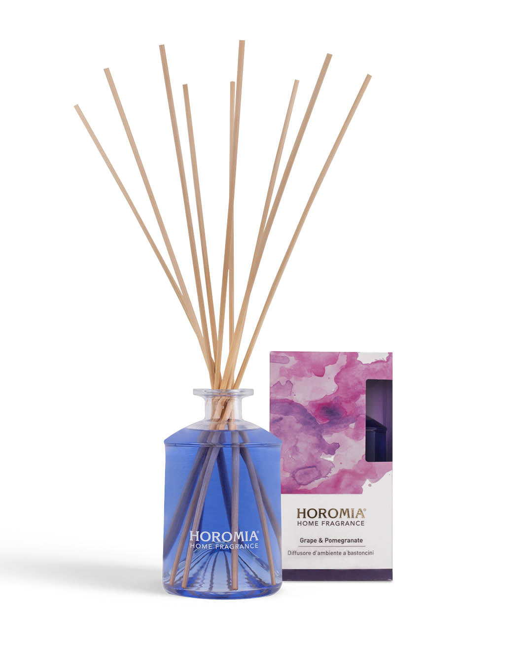 HOROMIA Diffusore Rattan Vibes Grape & Pomegranate 500ml