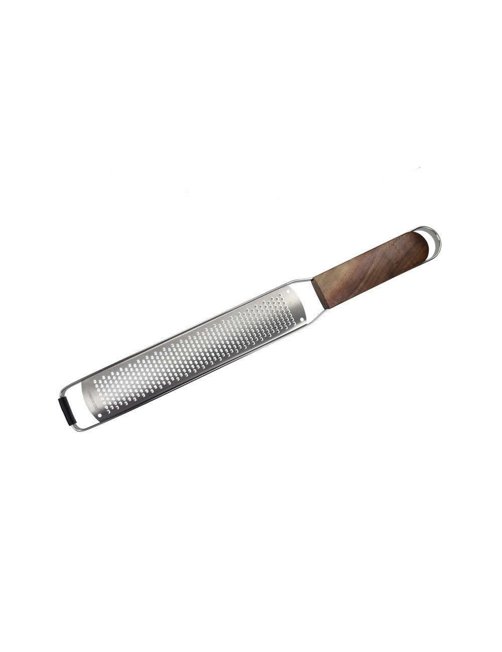 GRATTUGIA LAMINE STRETTE INOX C/PIEDINO SILICONE C/MANICO LEGNO/COPRILAMA PP - BRANDANI&nbsp;
