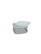 GRATTUGIA TORTORA DOPPIA LAMA INOX C/CONTENITORE ABS/SILICONE/PP/AS