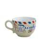 JUMBO TAZZA CORRISPONDENZA STONEWARE