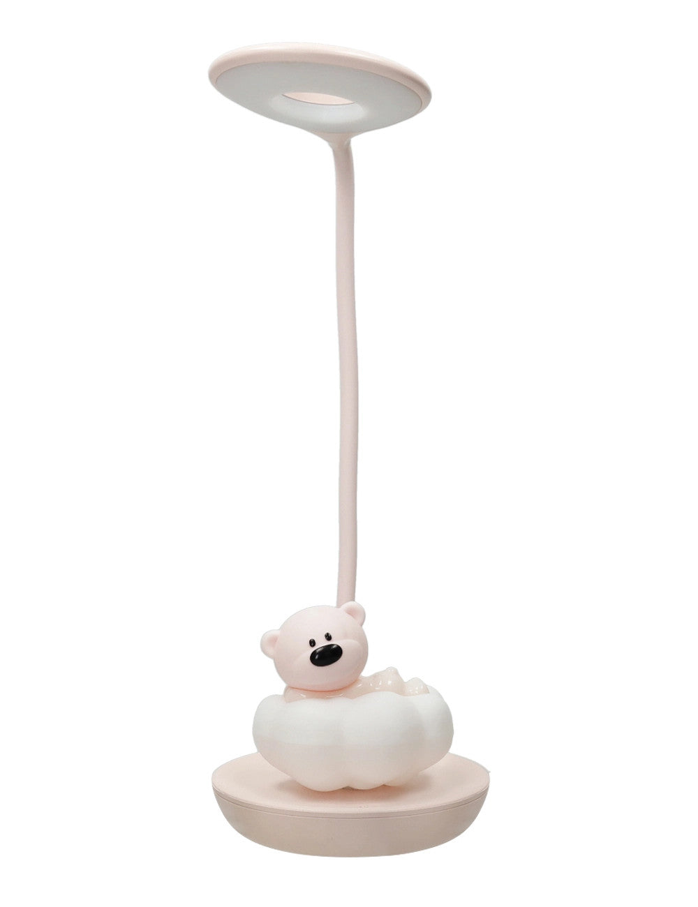 LAMPADA DOLCESONNO BABY ORSETTO PINK ABS TOUCH LED