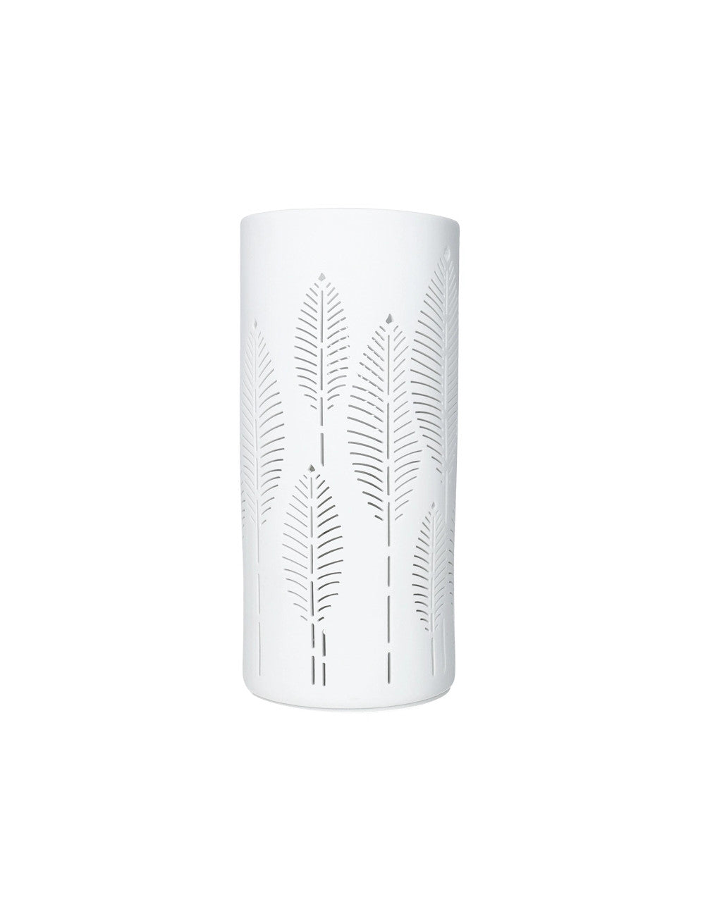 BRANDANI LAMPADA FOGLIE PORCELLANA
