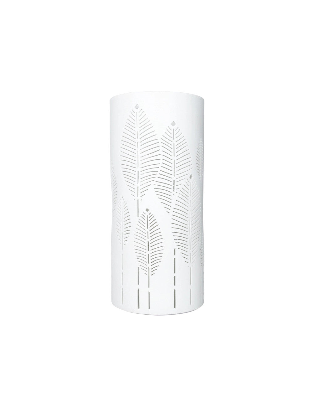 BRANDANI LAMPADA FOGLIE PORCELLANA