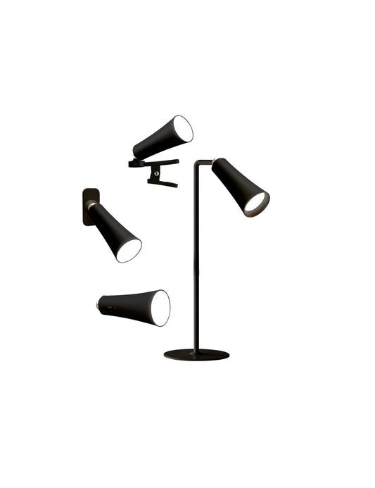 LAMPADA LED MOOD 4 IN 1 NERO ABS/PC/METAL BRANDANI