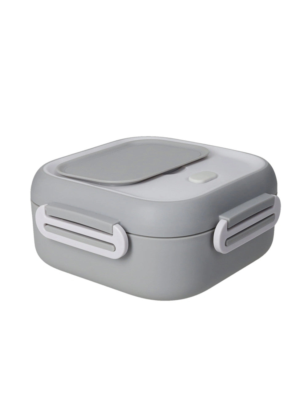 LUNCH BOX TORTORA C/POSATA 2 IN 1 INOX/PP/SILICONE