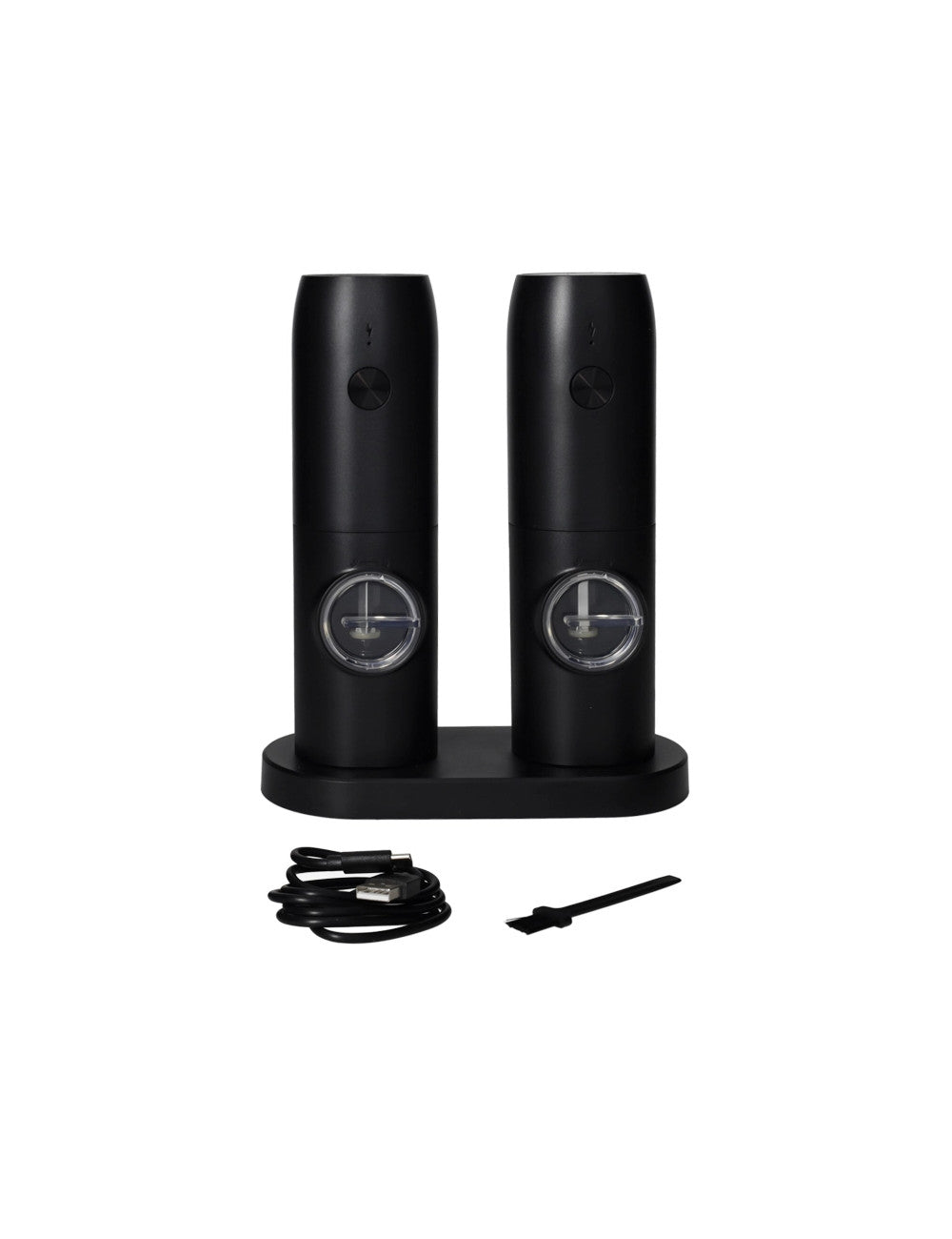 MACINA SALE/PEPE ELETTRICO RICARICABILE C/SUPPORTO SET 2PZ