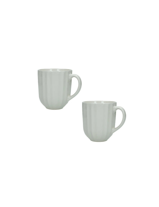 MUG CALIPSO AVORIO SET 2 PZ STONEWARE