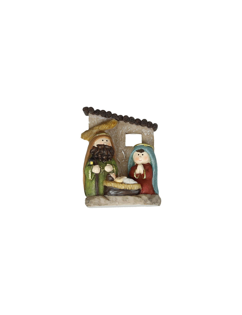 NATIVITA' SOGGETTI ASSORTITI RESINA DISPLAY 12 PZ BRANDANI