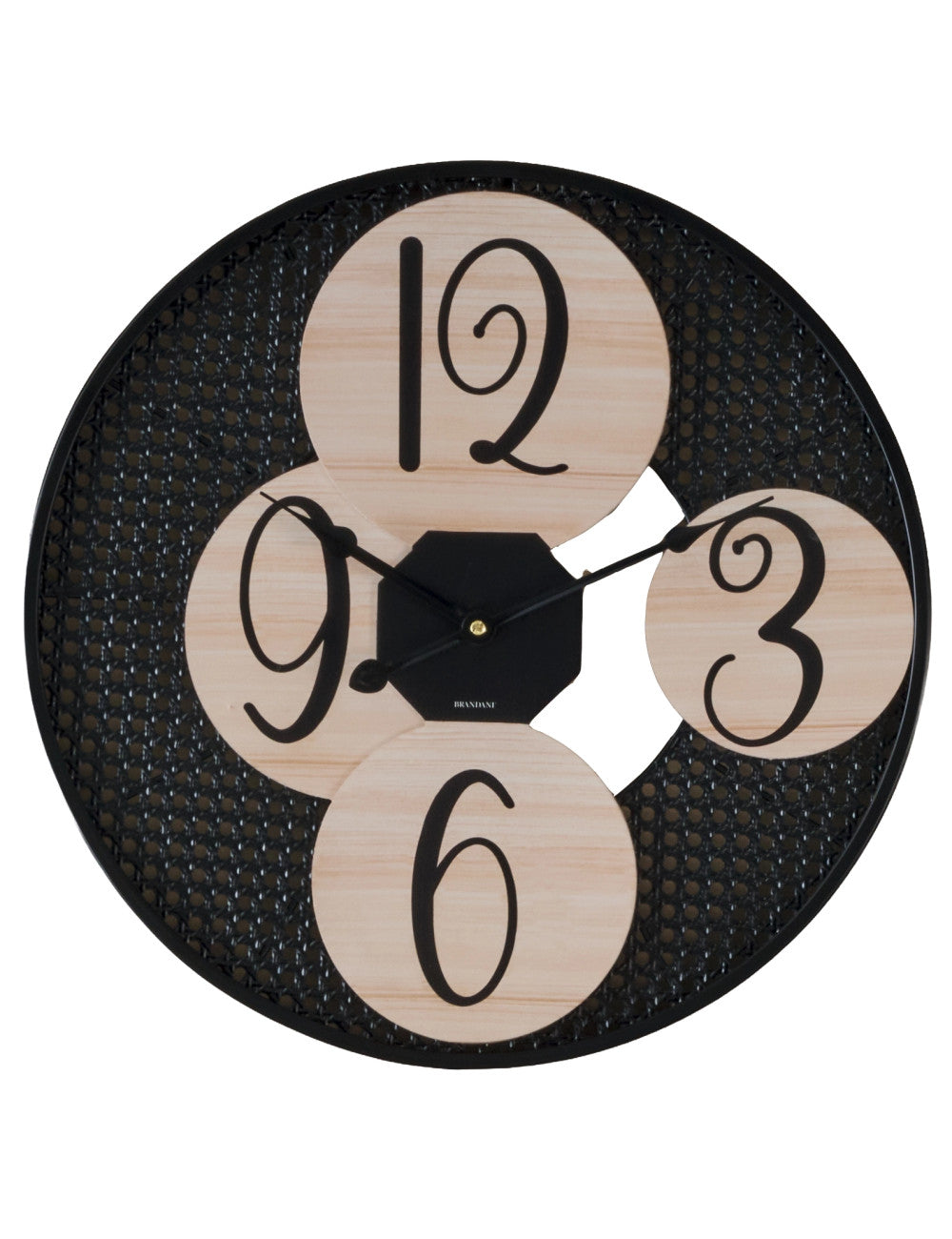 OROLOGIO ALVEARE METAL/LEGNO - BRANDANI