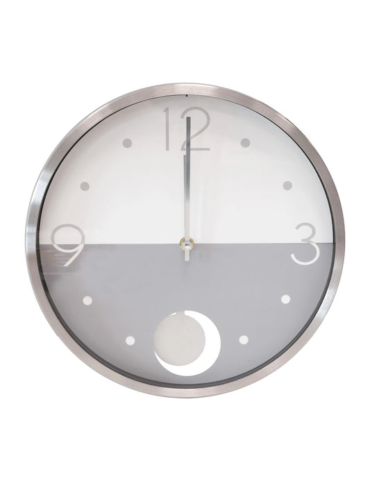 OROLOGIO SPLIT ARGENTO/BIANCO CON PENDOLO BRANDANI