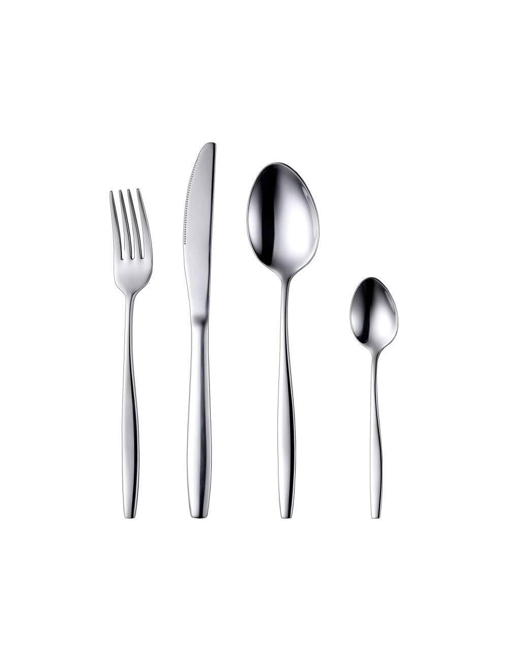 OVETTO GIREVOLE CON 24 POSATE INOX