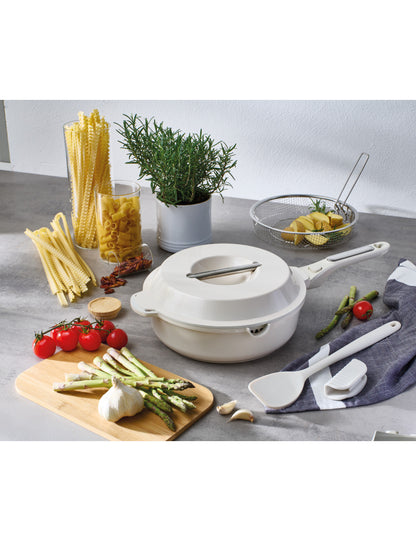 PANDORA TUTTOFARE 10 IN 1 ALLUMINIO C/RIVESTIMENTO ANTIADERENTE CERAMICA - BRANDANI