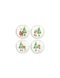 PIATTINO PANE&PASTRY RACCONTI SET 4 PZ PORCELLANA BRANDANI