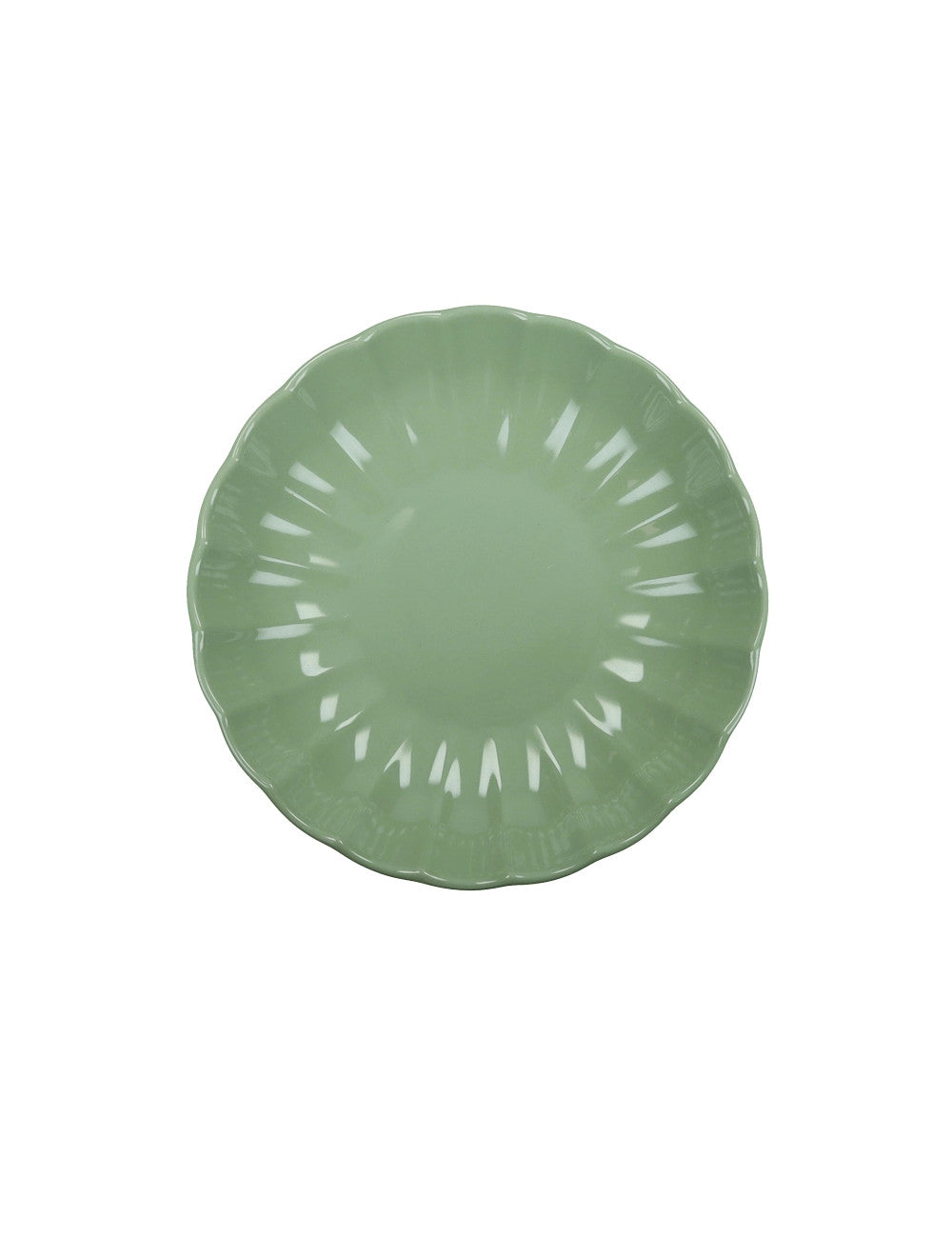 PIATTO FONDO CALIPSO SALVIA STONEWARE 6 PZ