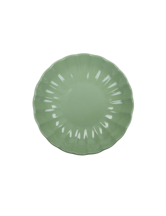 PIATTO FONDO CALIPSO SALVIA STONEWARE 6 PZ