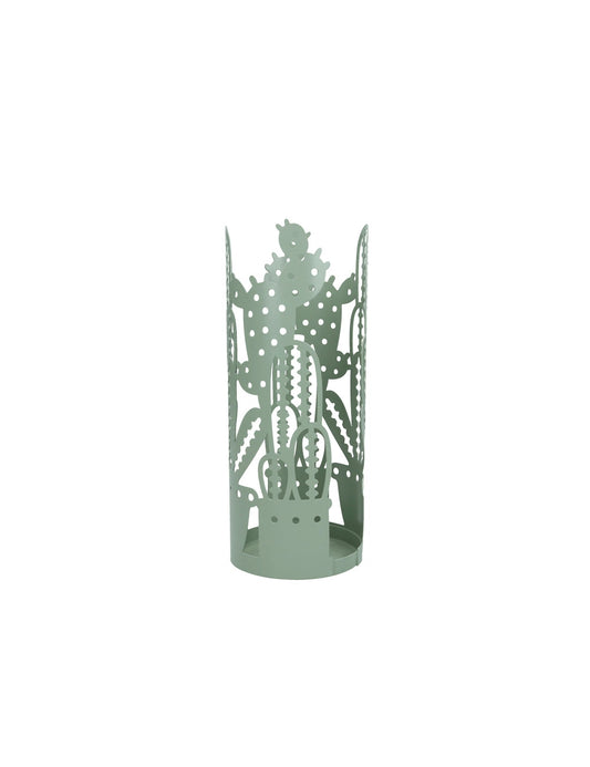 PORTABICCHIERI CACTUS VERDE METAL