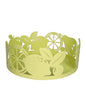 PORTAPIATTI FRUTTA GIALLO METAL - BRANDANI
