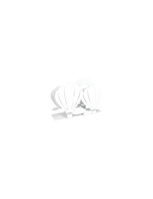 PORTASALVIETTE MONGOLFIERA BIANCO - BRANDANI